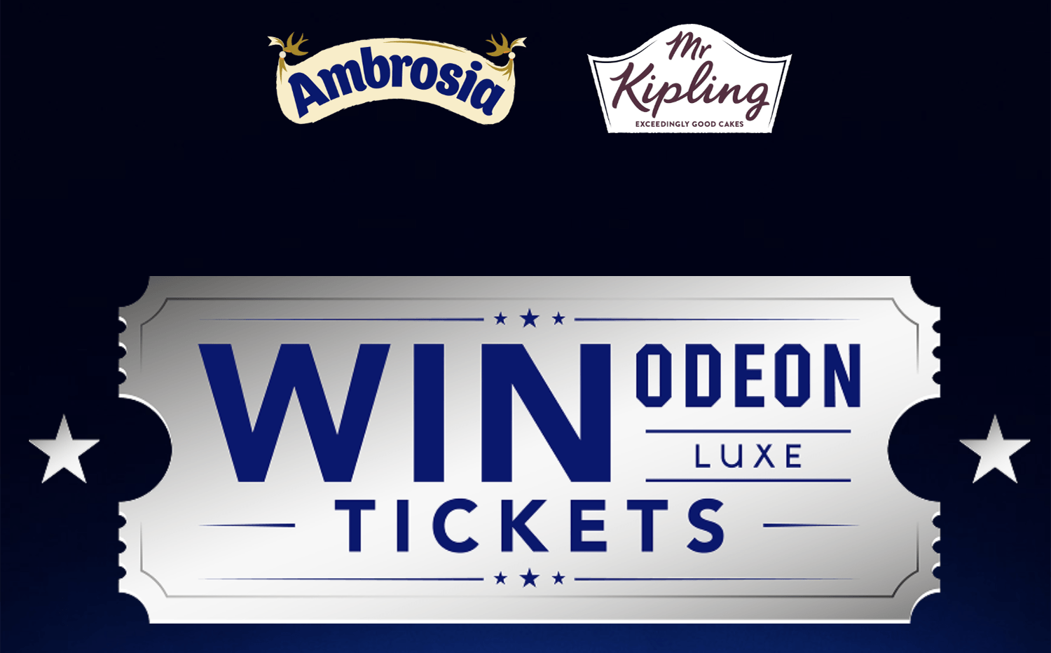 Free ODEON Luxe Cinema Tickets