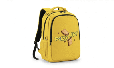 Free PiCK UP! Yellow Backpack