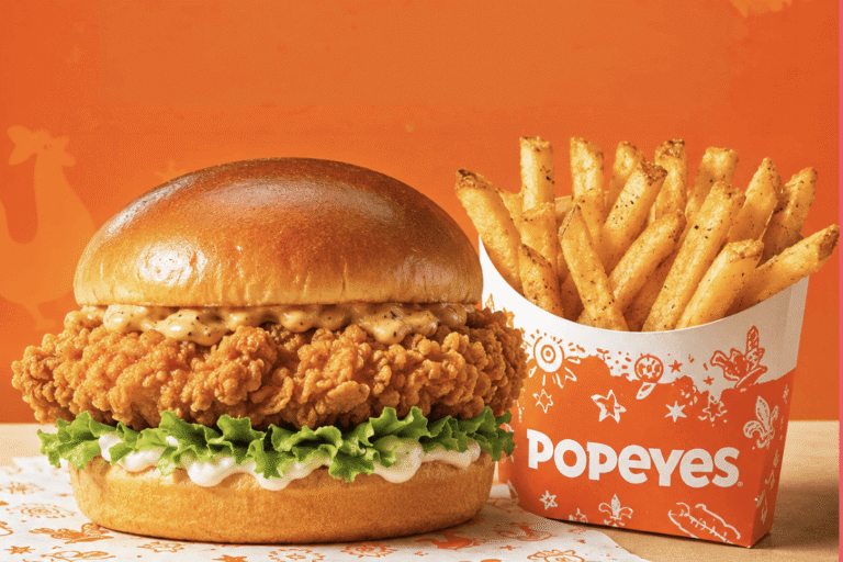 Free Popeyes Chicken Burger, Fries & More
