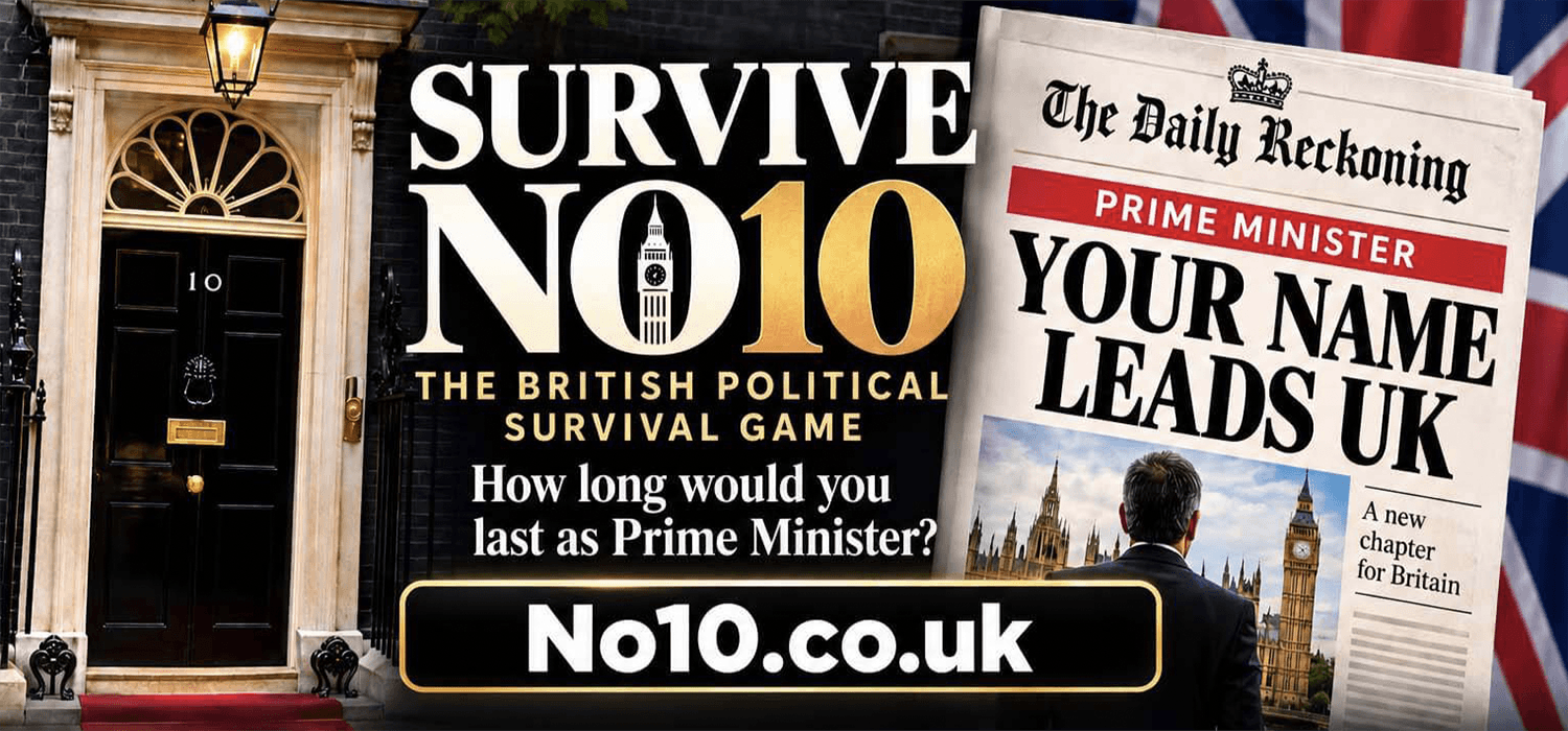 No10.co.uk – How Long Would You Last as Prime Minister?