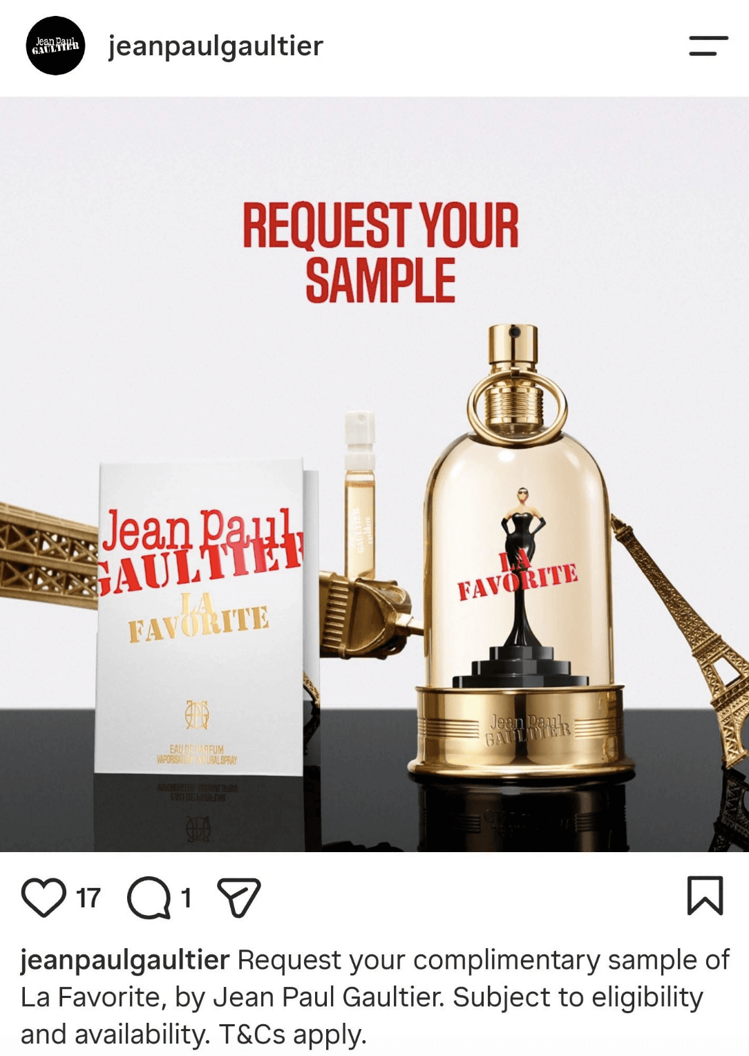 How-To-Claim-Free-Jean-Paul-Gaultier-Perfume How To Claim Free Jean Paul Gaultier La Favorite Perfume