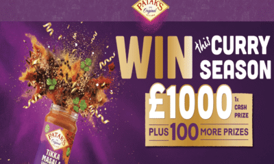 Win 1 of 101 Patak Prizes including £1k