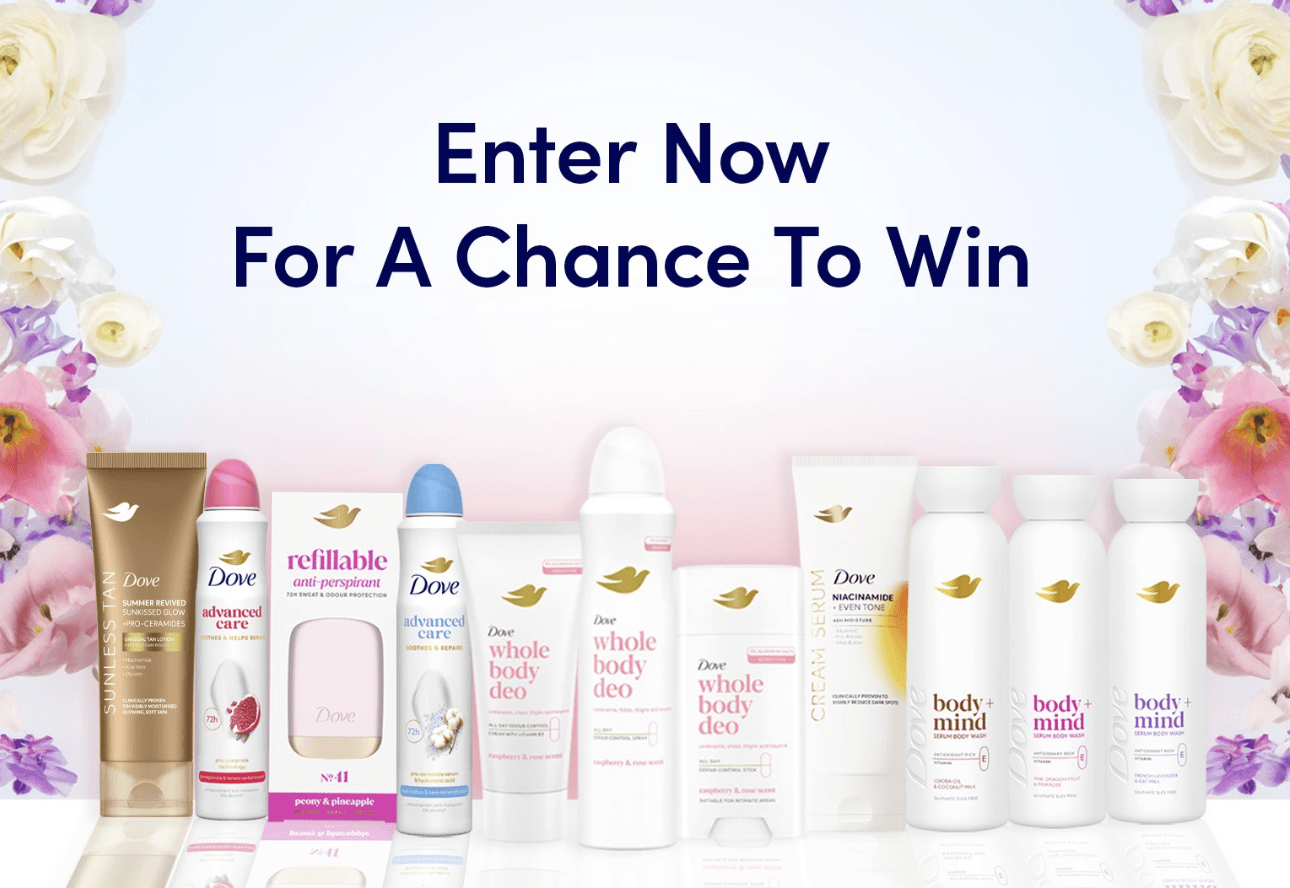 Win a Dove Deo Hamper