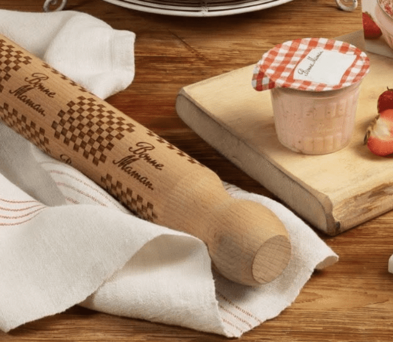 Free Bonne Maman Wooden Rolling Pin