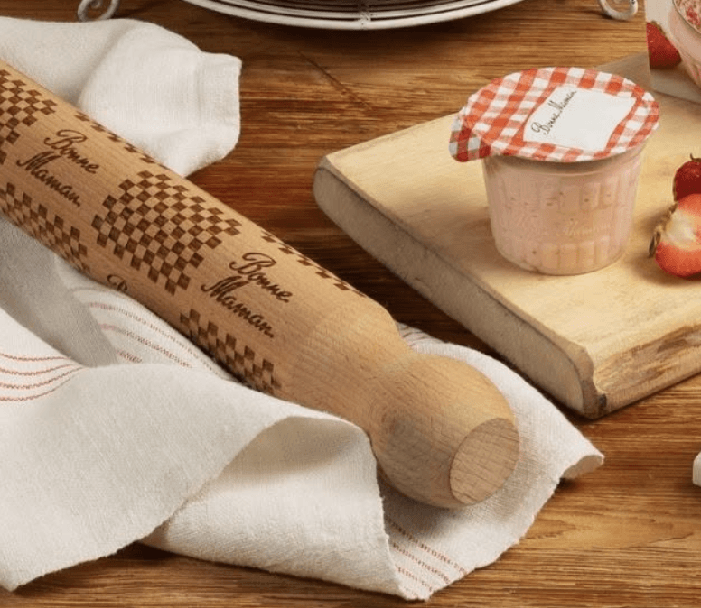 Free Bonne Maman Wooden Rolling Pin