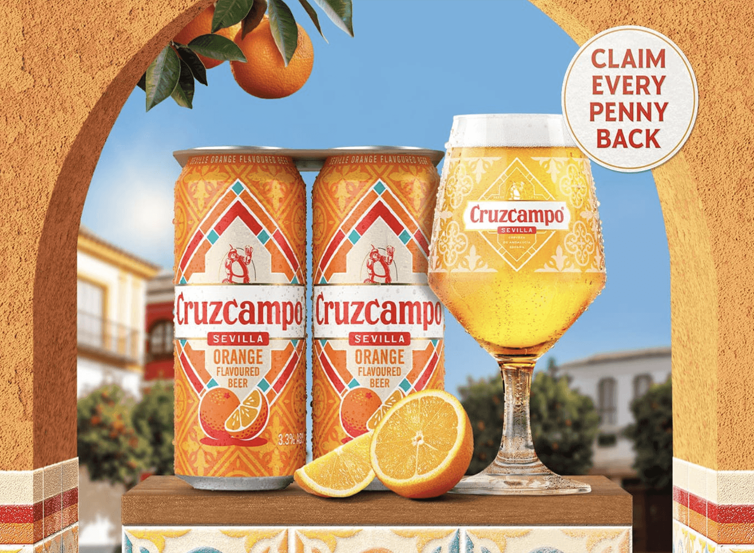 Free Cruzcampo Beer 4-Pack