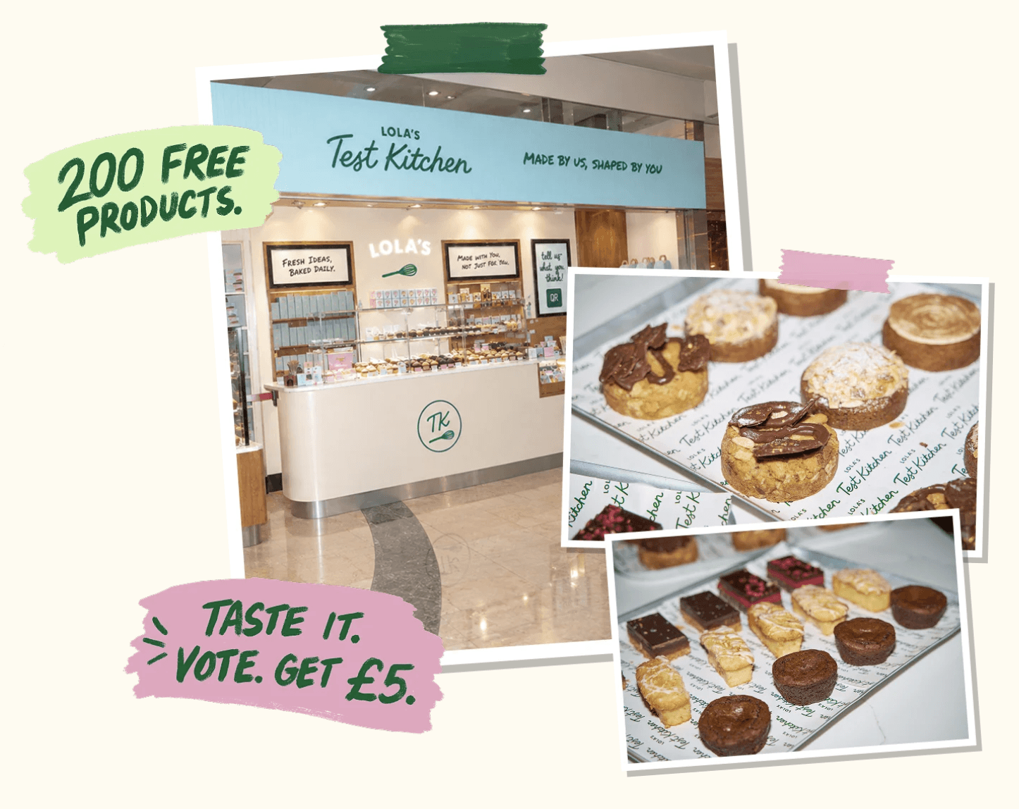 Free Lola’s Kitchen Bakes