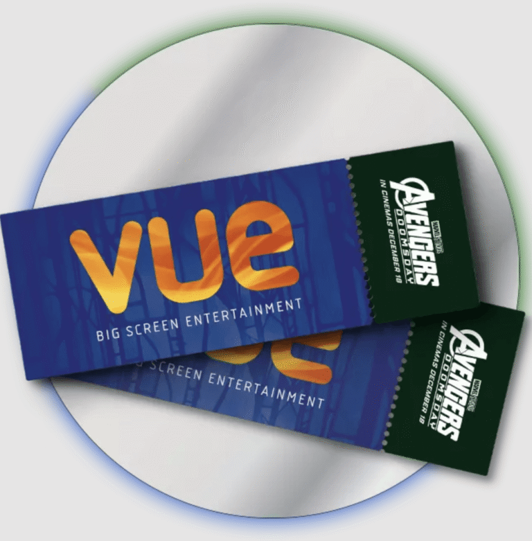 Free Pair of Vue Cinema Tickets