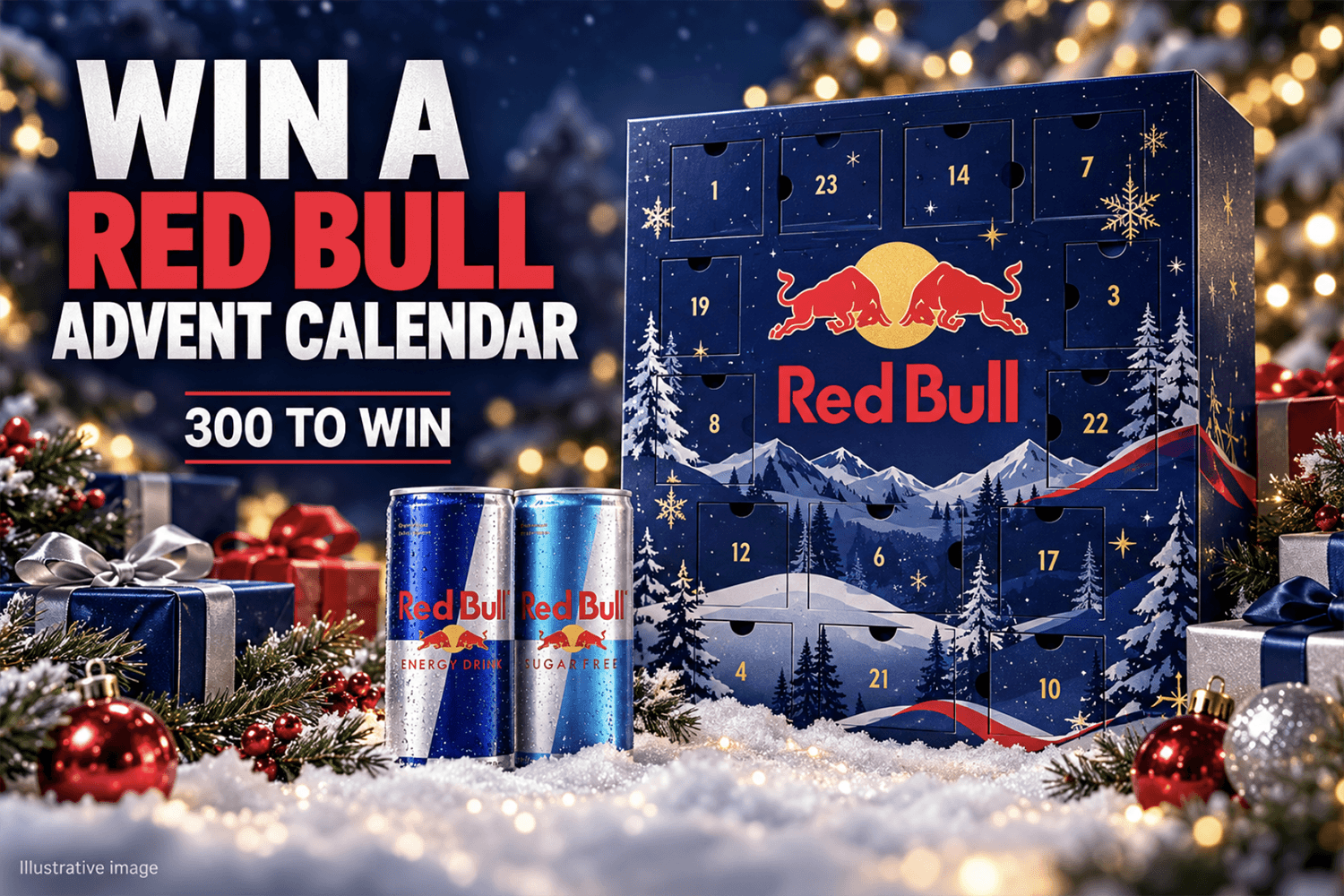 Free Red Bull Advent Calendar