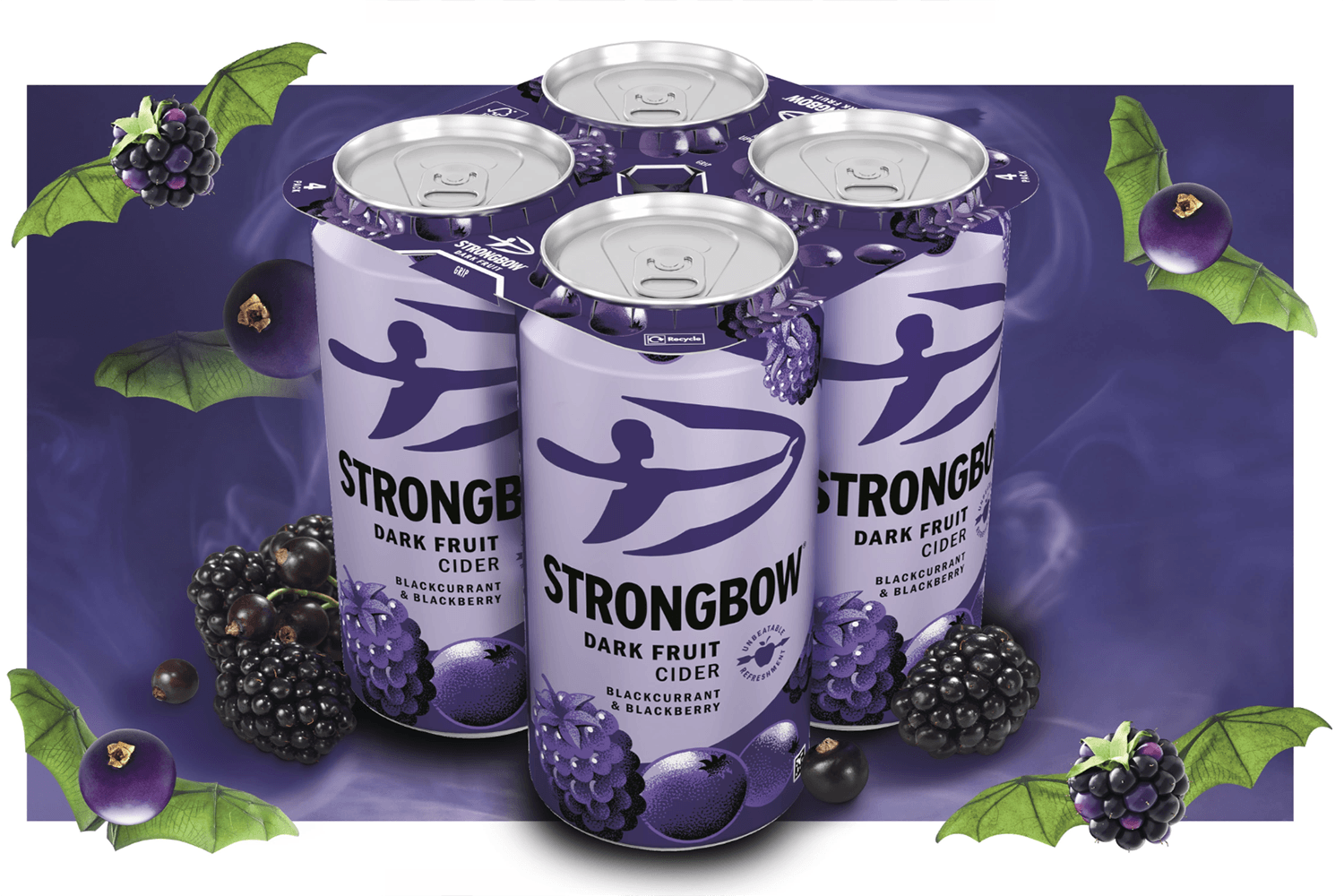 Free Strongbow Dark Fruit Cider (Worth £7.50)