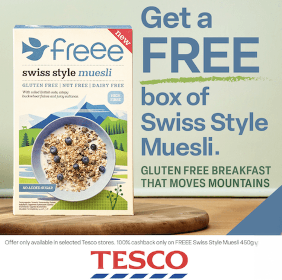 Free Swiss Style Muesli