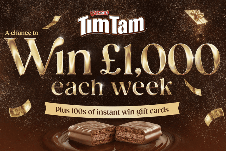 Win £1000 Weekly & £50 Vouchers