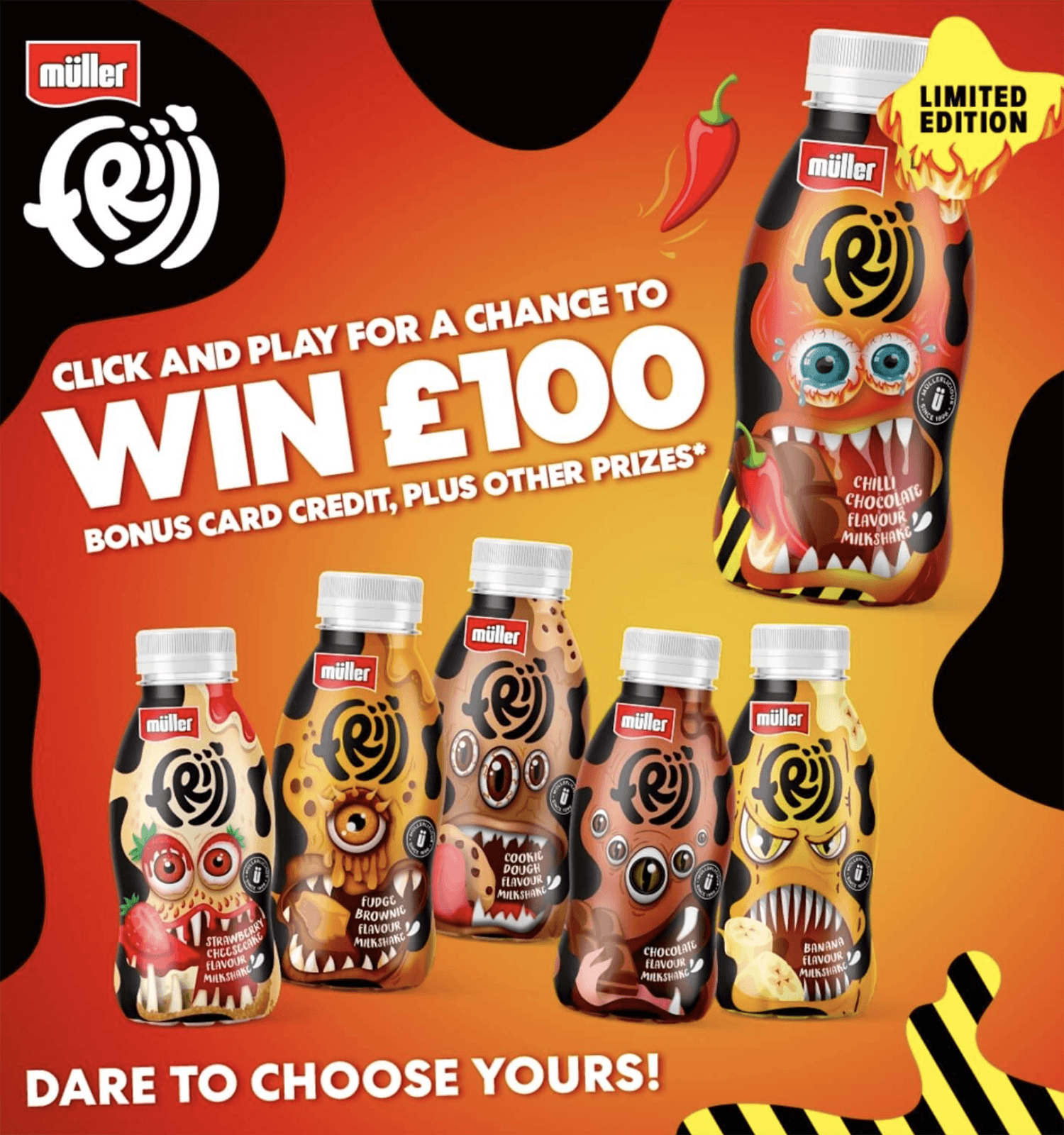 Free Müller Frijj Milkshake