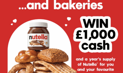 Win Years Supply of Nutella + £1000